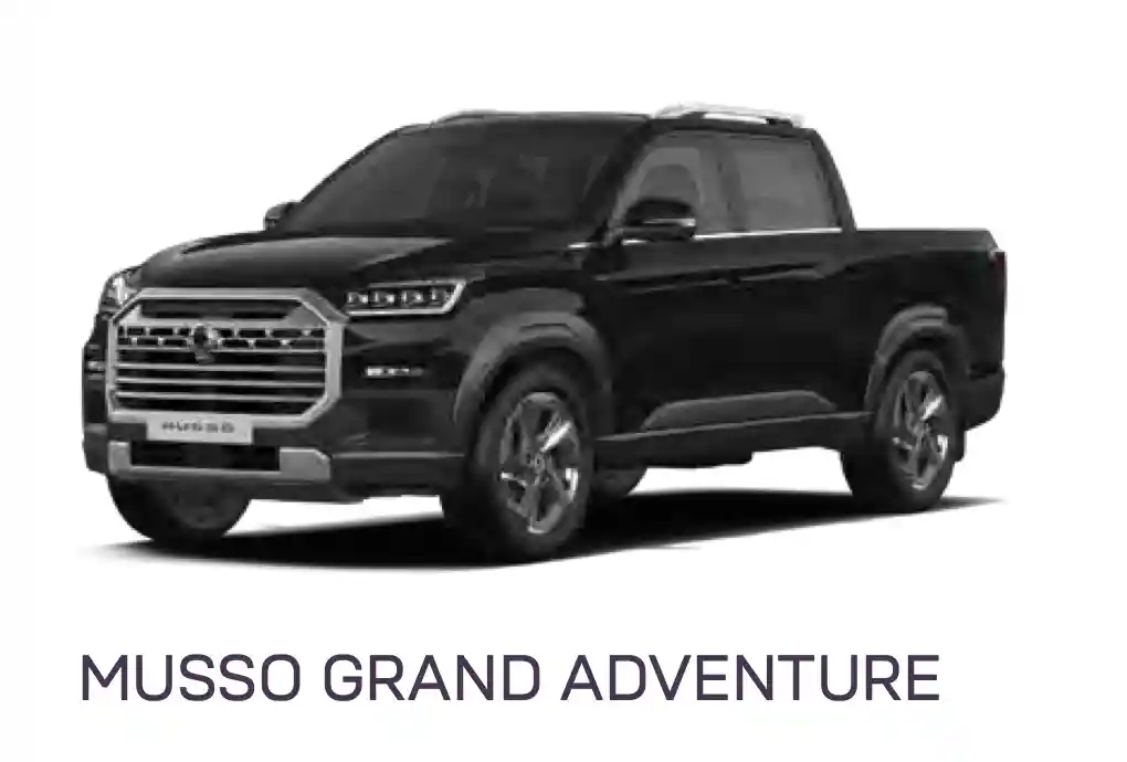 KGM Musso Grand ADVENTURE, brochure image