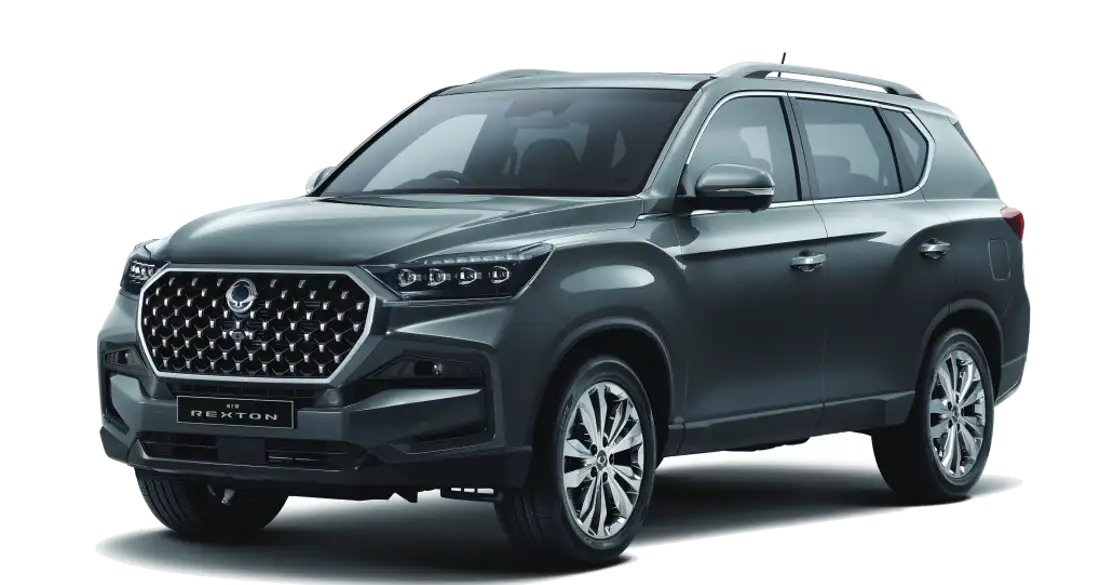 KGM Rexton in Marble Gray